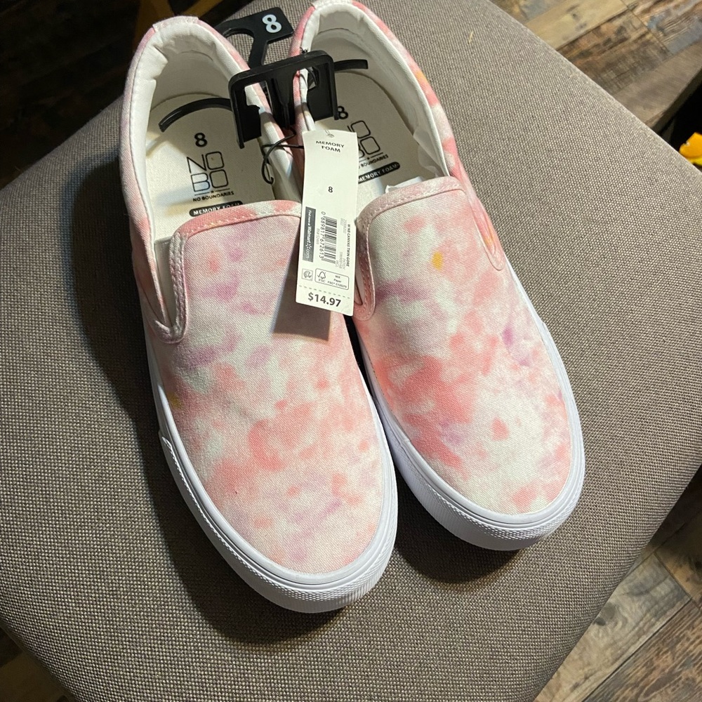 No Boundaries Tie Dyed Memory Foam Slippers